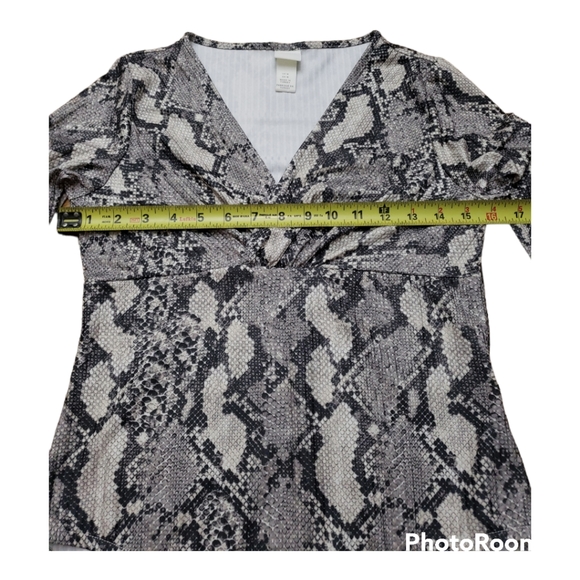 H&M Snake skinned pattern Body Suit - Picture 3 of 5